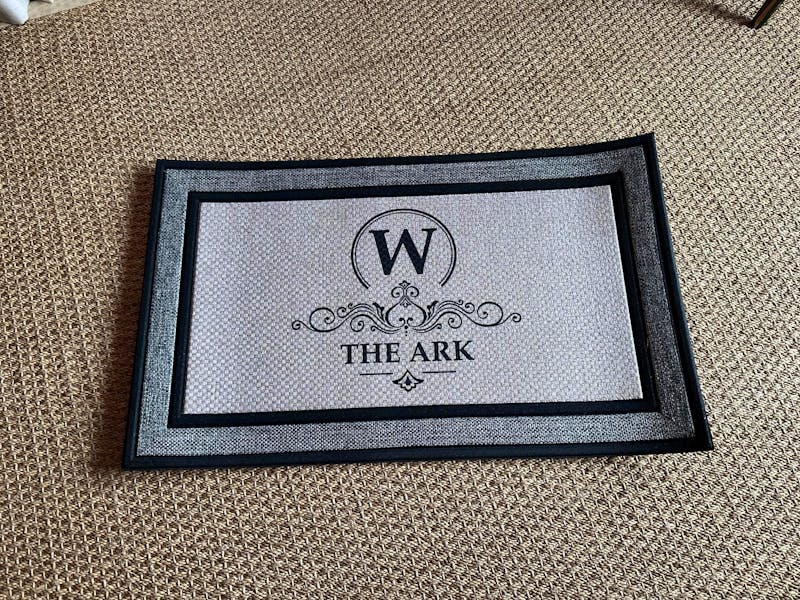 Monogram custom family last name doormat welcome mat - 18"x30", Personalized wedding housewarming gift photo review