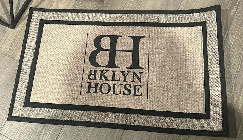 Monogram custom family last name doormat welcome mat - 18"x30", Personalized wedding housewarming gift photo review