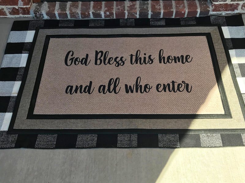 No Place Like Doormat, Personalized - Gift for Grandparents, Door Mat, Custom Doormat, Personalized Doormat, Custom Mat photo review